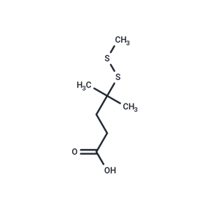 化合物 4-Methyl-4-(methyldisulfanyl)pentanoic acid|T17334|TargetMol