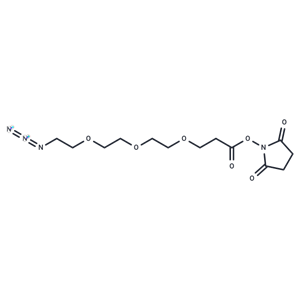 化合物 N3-PEG3-C2-NHS ester,N3-PEG3-C2-NHS ester