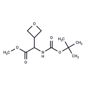 化合物 Methyl 2-(Boc-aMino)-2-(oxetan-3-yl)acetate|T4404|TargetMol