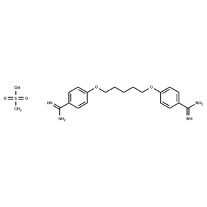 化合物 Pentamidine dimesylate,Pentamidine dimesylate