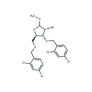 化合物 Methyl ? 3,5-di-O-(2,4-dichlorobenzyl)-D-ribofuranoside|TNU0911|TargetMol