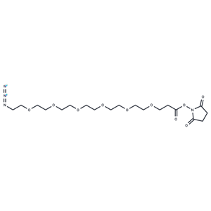 化合物 Azido-PEG6-NHS ester|T14470|TargetMol