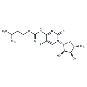 化合物 5’-Deoxy-5-fluoro-N4-(isopentyloxycarbonyl)cytidine|TNU1098|TargetMol