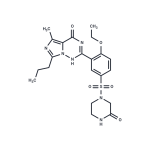 化合物 Vardenafil oxopiperazine|T69238|TargetMol