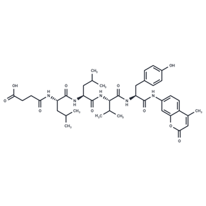 化合物 Suc-Leu-Leu-Val-Tyr-AMC|TP1308|TargetMol