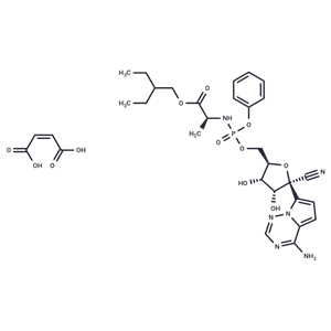 化合物 Remdesivir maleate,Remdesivir maleate