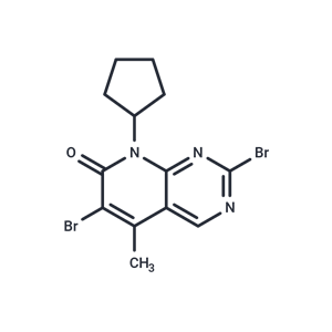 化合物 2,6-Dibromo-8-cyclopentyl-5-methylpyrido[2,3-d]pyrimidin-7(8H)-one,2,6-Dibromo-8-cyclopentyl-5-methylpyrido[2,3-d]pyrimidin-7(8H)-one