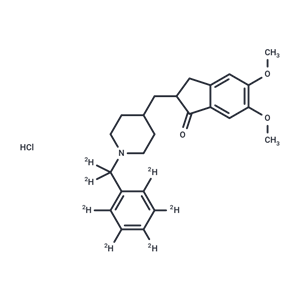 化合物 Donepezil-d7 Hydrochloride|TMIH-0200|TargetMol