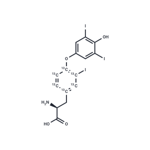 3,3′,5′-三碘代-甲腺原氨酸 13C6（rT3）|TMID-0107|TargetMol