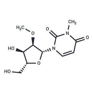 化合物 N3-Methyl-2’-O-methyluridine|TNU0374|TargetMol