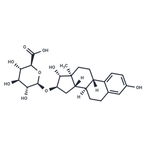 化合物 Estriol 16α-(β-D-glucuronide)|T73761|TargetMol