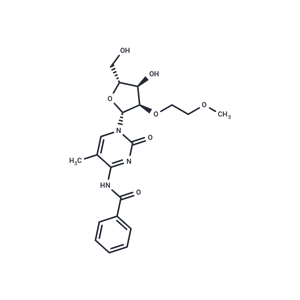 化合物 N4-Benzoyl-2’-O-(2-methoxyethyl)-5-methylcytidine|TNU1114|TargetMol