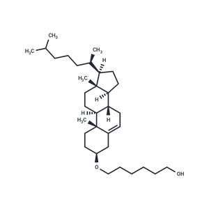 化合物 6-[[(3b)-Cholest-5-en-3-yl]oxy]-1-hexanol|TNU0847|TargetMol