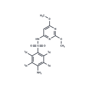 化合物 Sulfadimethoxine-d4|T13024|TargetMol