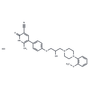 化合物 Saterinone hydrochloride|T12840|TargetMol