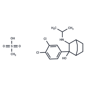 化合物 Cilobamine mesylate|T68848|TargetMol