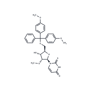 化合物 5’-O-(4,4’-Dimethoxytrityl)-2’-O-methyl-2-thiouridine|TNU1303|TargetMol