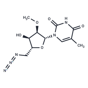 化合物 5’-Azido-5’-deoxy-2’-O-methyl-5-methyluridine|TNU1155|TargetMol