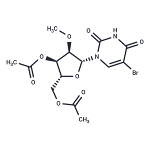 化合物 3’,5’-Di-O-acetyl-5-bromo-2’-O-methyluridine|TNU0697|TargetMol