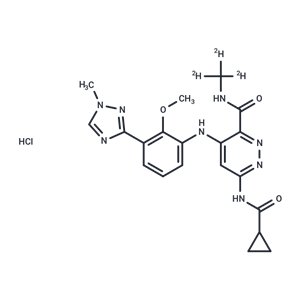 化合物 Deucravacitinib HCl|T70394|TargetMol