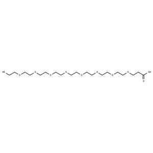 化合物 Thiol-PEG8-acid,Thiol-PEG8-acid