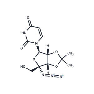 化合物 2’,3’-O-Isopropylidene-4’-alpha-azido-uridine|TNU0639|TargetMol