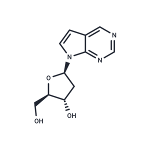 化合物 7-(2-Deoxy-b-D-ribofuranosyl)-7H-pyrrolo[2,3-d]pyrimidine,7-(2-Deoxy-b-D-ribofuranosyl)-7H-pyrrolo[2,3-d]pyrimidine