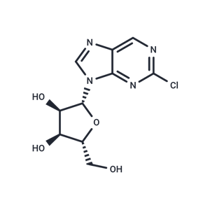 化合物 2-Chloro-9-(beta-D-ribofuranosyl)purine|TNU1211|TargetMol