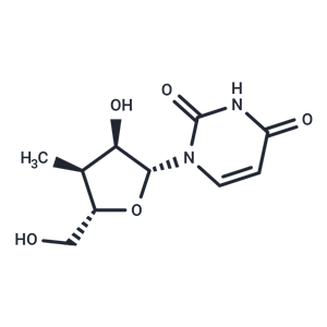 化合物 3’-Deoxy-3’-alpha-C-methyluridine|TNU0001|TargetMol