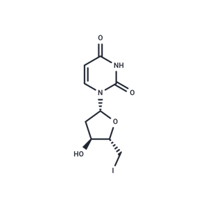 化合物 2’,5’-Dideoxy-5’-iodouridine,2’,5’-Dideoxy-5’-iodouridine