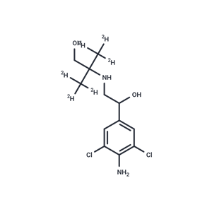 化合物 Hydroxymethyl Clenbuterol-d6|TMIH-0269|TargetMol