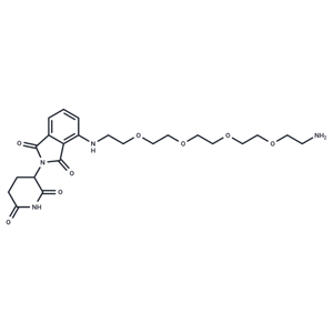 化合物Pomalidomide-PEG4-C2-NH2|T17916|TargetMol