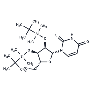 化合物 2’,3’-Bis(O-t-butyldimethylsilyl)-2-thiouridine|TNU1179|TargetMol