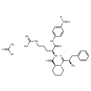 H-D-Phe-Pip-Arg-pNA acetate,H-D-Phe-Pip-Arg-pNA acetate