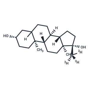 化合物 17-Methyl-5α-androstane-3β,17β-diol-d3|TMID-0044|TargetMol