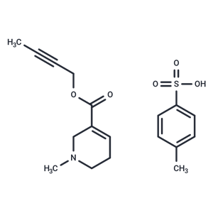 化合物 Arecaidine but-2-ynyl ester tosylate,Arecaidine but-2-ynyl ester tosylate