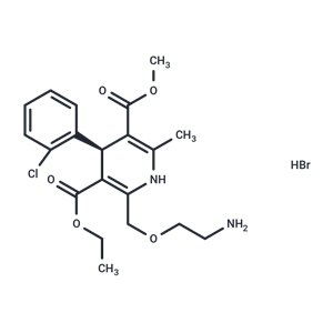 化合物 Levamlodipine hydrobromide|T32692|TargetMol