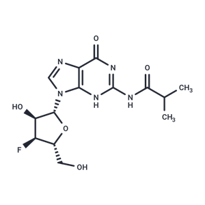 化合物 N2-iso-Butyroyl-3’-deoxy-3’-fluoro ? guanosine|TNU1375|TargetMol