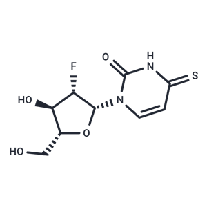 化合物 2’-Deoxy-2’-fluoro-4-thio-beta-D-arabinouridine|TNU0239|TargetMol