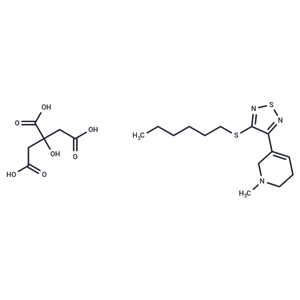 化合物 Tazomeline citrate|T70220|TargetMol