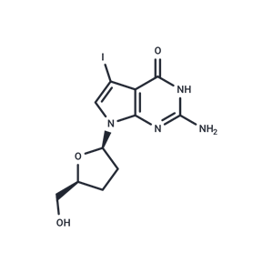 7-Iodo-2',3'-dideoxy-7-deaza-guanosine|T38530|TargetMol