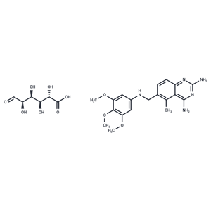 化合物 Trimetrexate glucuronate,Trimetrexate glucuronate