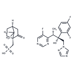 化合物 Voriconazole camphorsulfonate,Voriconazole camphorsulfonate