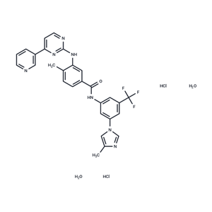 化合物 Nilotinib dihydrochloride dihydrate|T71068|TargetMol