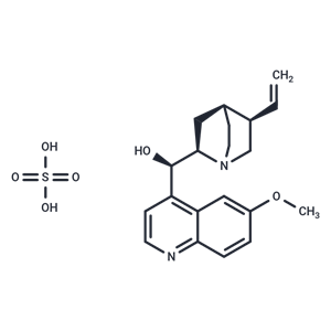 化合物 Quinine hemisulfate|T21266|TargetMol