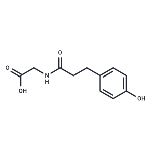 化合物 4-Hydroxyphenylpropionylglycine|T83673|TargetMol