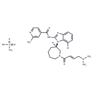 化合物 Nazartinib mesylate|T11156L|TargetMol