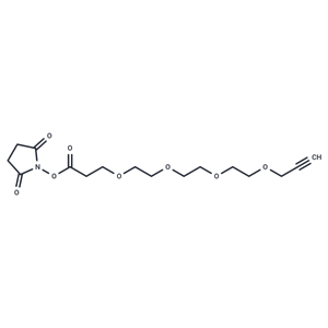 化合物 Propargyl-PEG4-NHS ester,Propargyl-PEG4-NHS ester