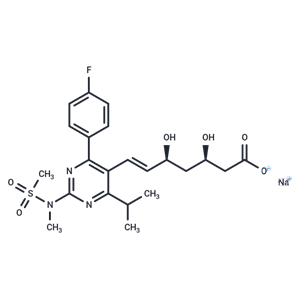 化合物 Rosuvastatin Sodium|T63430|TargetMol