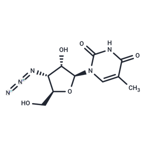 化合物 3’-Azido-3’-deoxy-5-methyl-beta-L-uridine|TNU0346|TargetMol